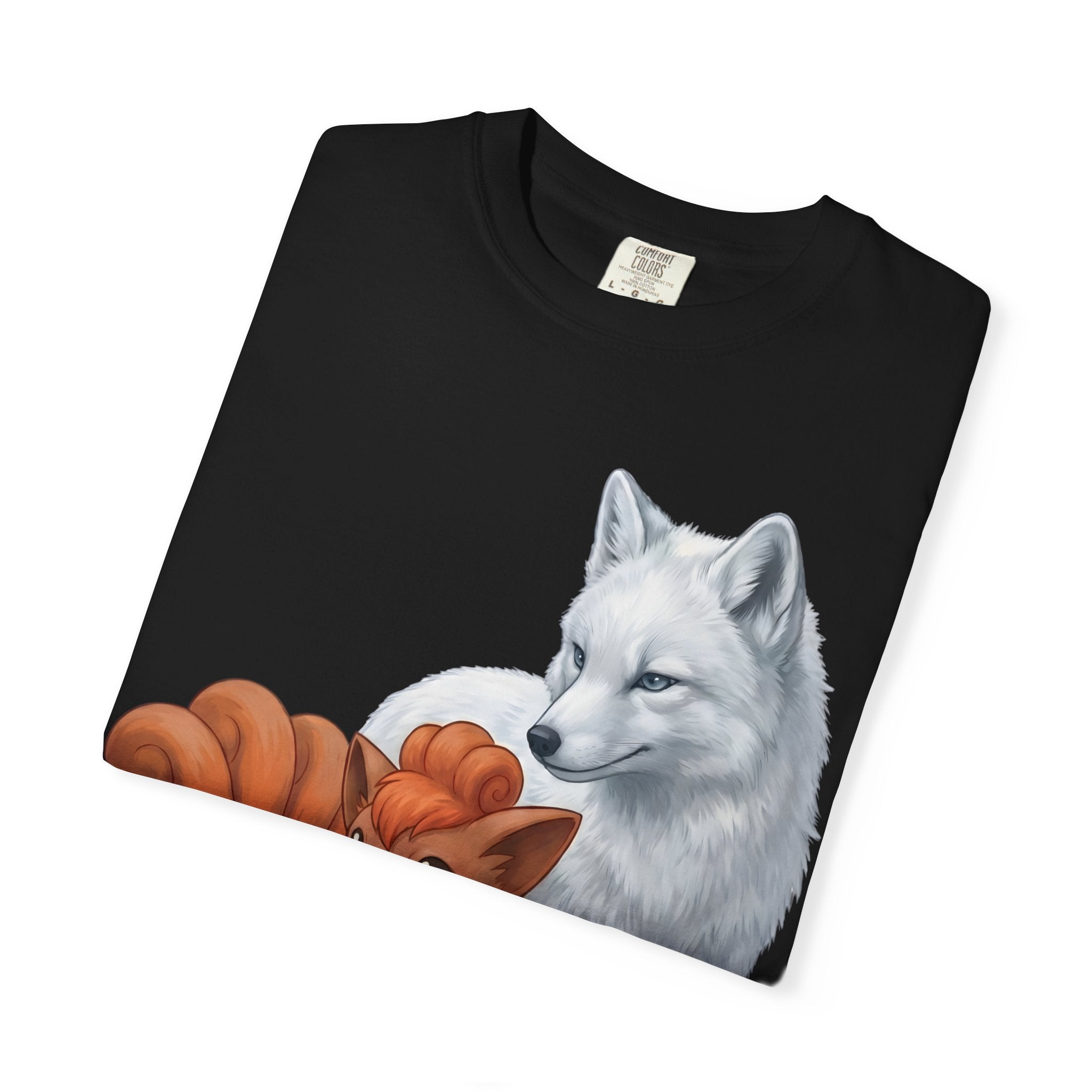 Cute  Arctic Fox Tee — Kawaii Foxes Graphic T-Shirt