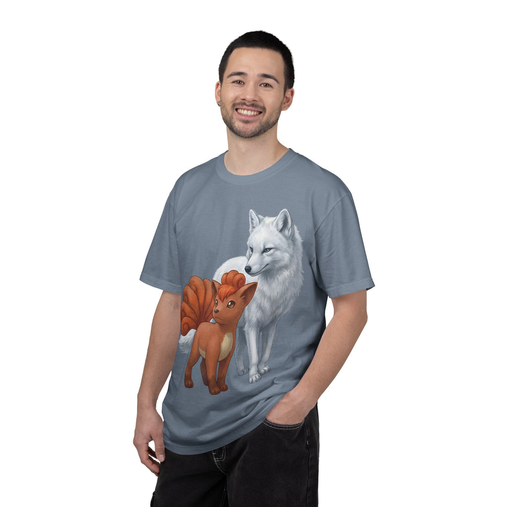 Cute  Arctic Fox Tee — Kawaii Foxes Graphic T-Shirt