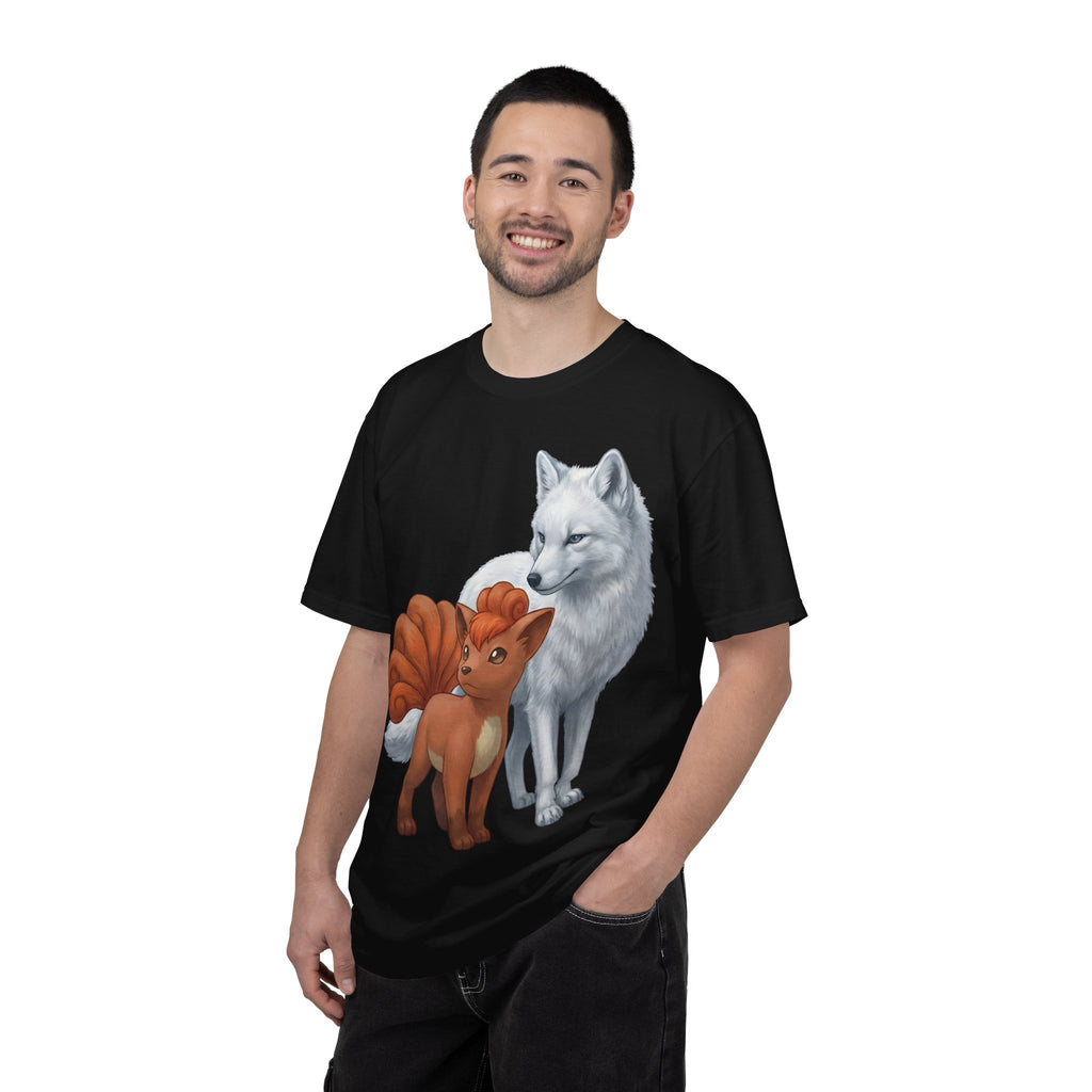 Cute  Arctic Fox Tee — Kawaii Foxes Graphic T-Shirt