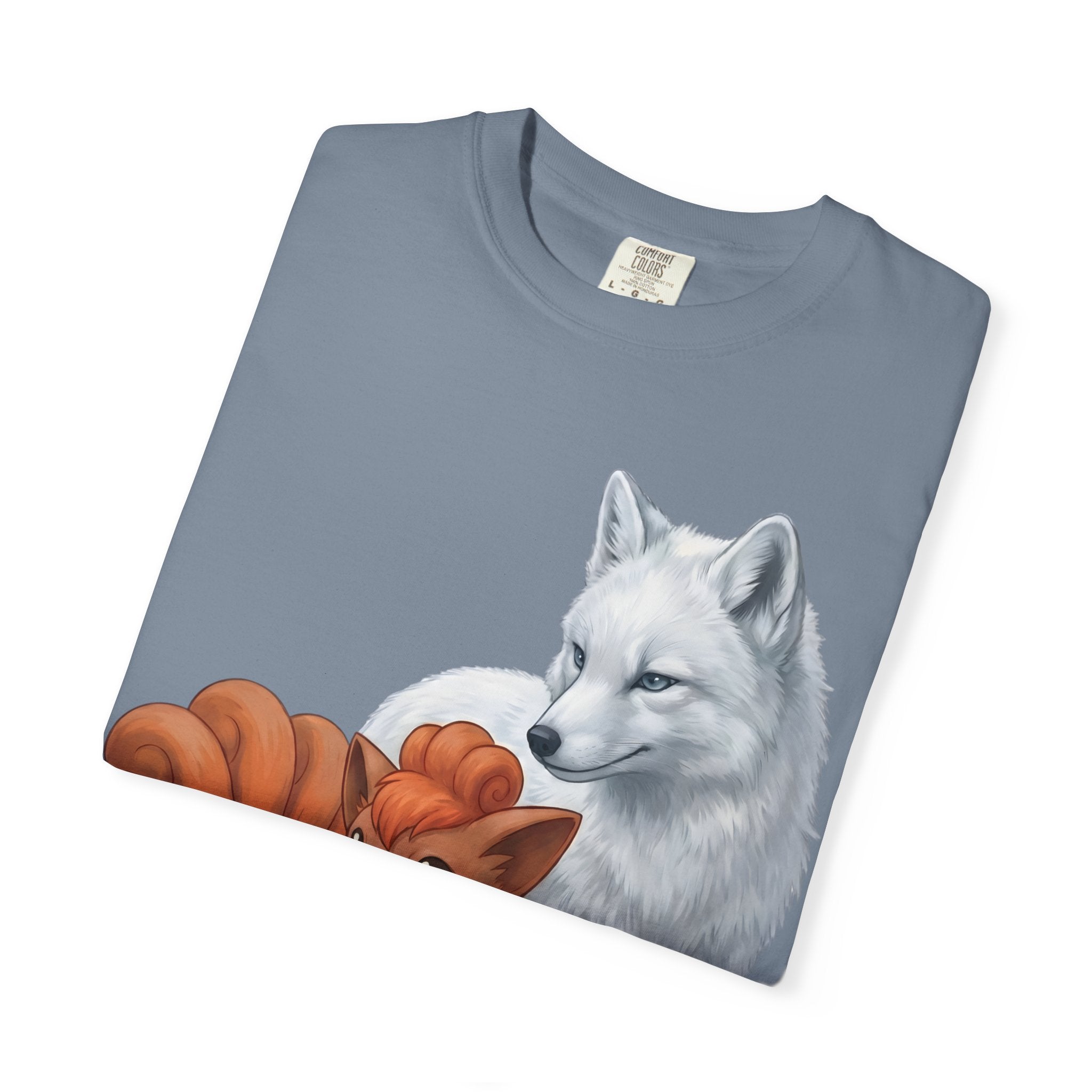 Cute  Arctic Fox Tee — Kawaii Foxes Graphic T-Shirt