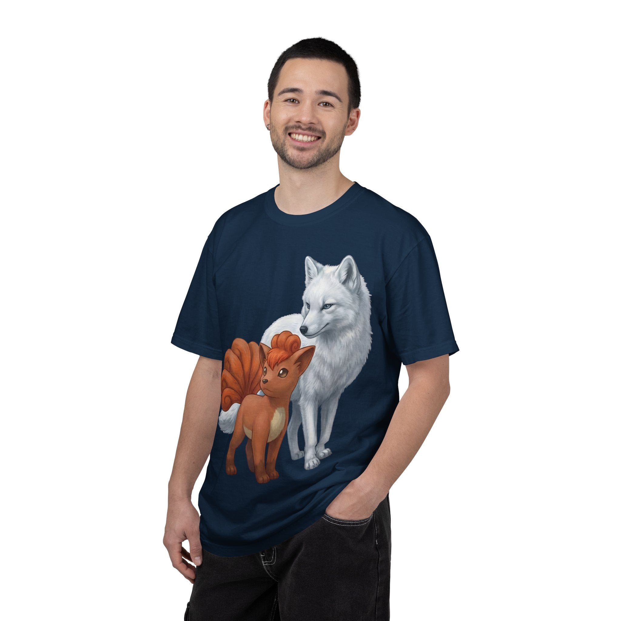 Cute  Arctic Fox Tee — Kawaii Foxes Graphic T-Shirt