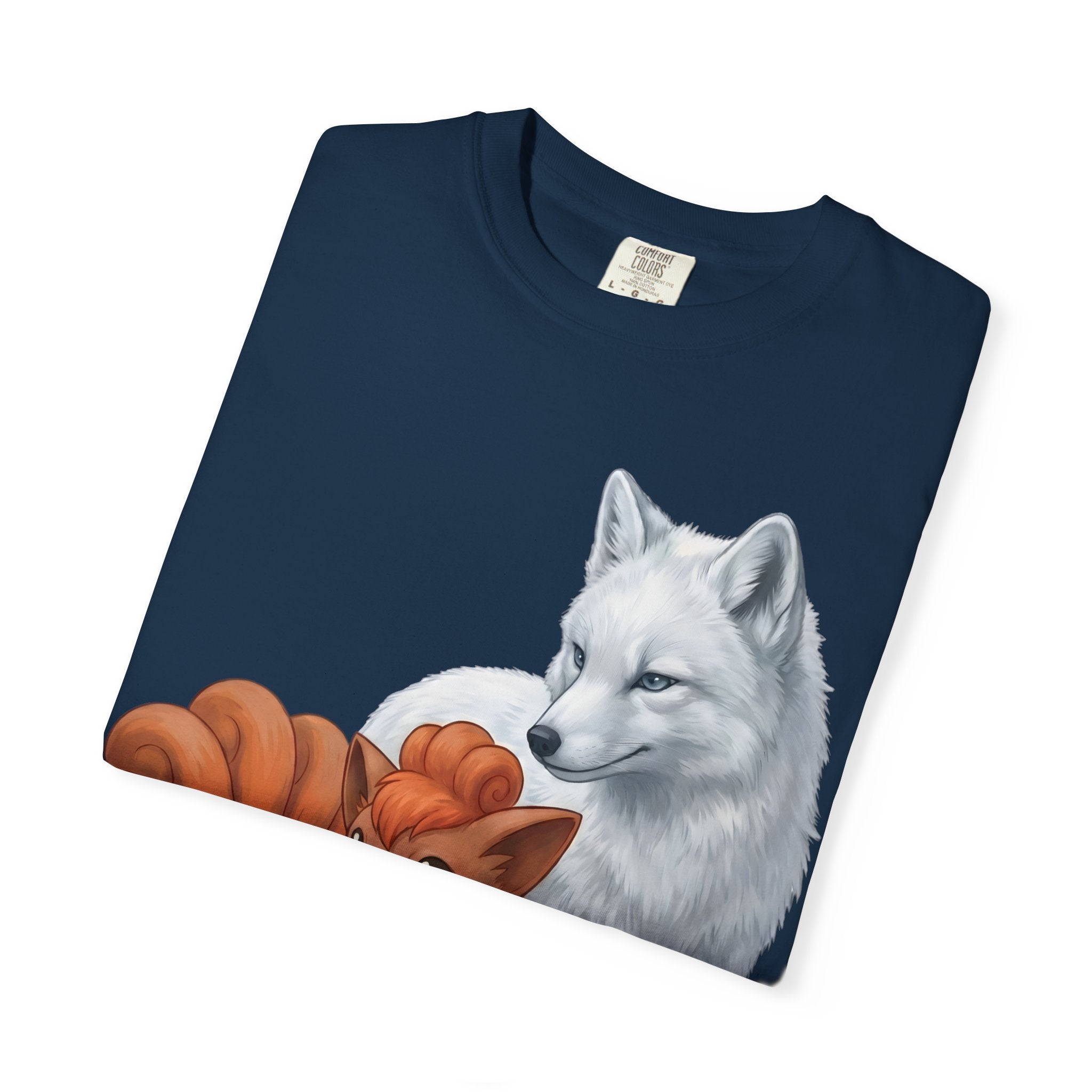 Cute  Arctic Fox Tee — Kawaii Foxes Graphic T-Shirt